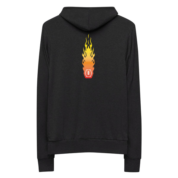 The ANT Fire Unisex zip hoodie