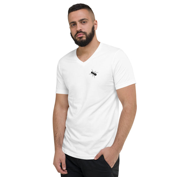The ANT Unisex Short Sleeve V-Neck T-Shirt